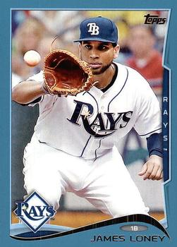 2014 Topps - Blue #328 James Loney Front