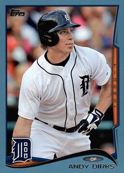 2014 Topps - Blue #334 Andy Dirks Front