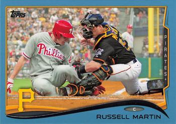 2014 Topps - Blue #360 Russell Martin Front