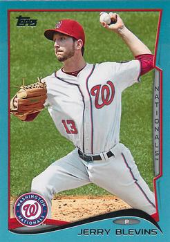 2014 Topps - Blue #370 Jerry Blevins Front