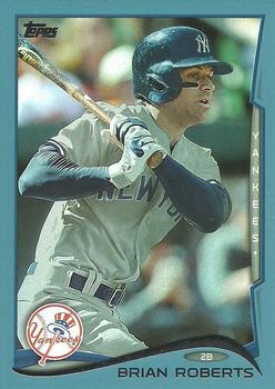 2014 Topps - Blue #396 Brian Roberts Front