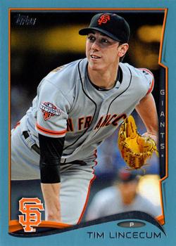 2014 Topps - Blue #397 Tim Lincecum Front