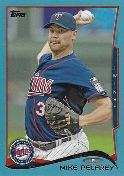 2014 Topps - Blue #441 Mike Pelfrey Front