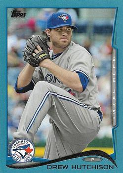 2014 Topps - Blue #486 Drew Hutchison Front