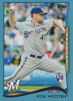 2014 Topps - Blue #494 Rob Wooten Front