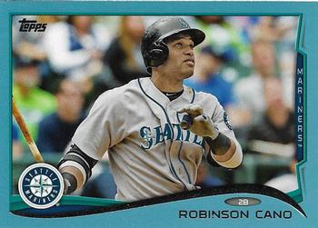 2014 Topps - Blue #500 Robinson Cano Front
