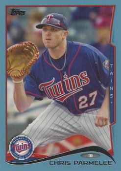2014 Topps - Blue #518 Chris Parmelee Front