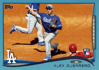 2014 Topps - Blue #643 Alex Guerrero Front
