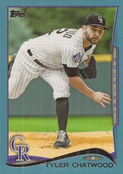 2014 Topps - Blue #380 Tyler Chatwood Front