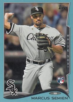 2014 Topps - Blue #429 Marcus Semien Front