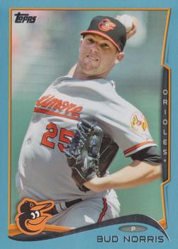 2014 Topps - Blue #543 Bud Norris Front