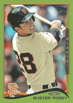 2014 Topps - Green #50 Buster Posey Front