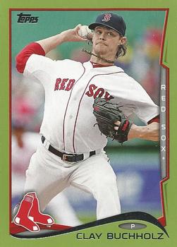 2014 Topps - Green #53 Clay Buchholz Front