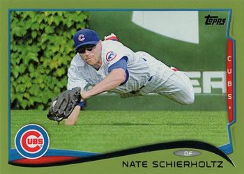 2014 Topps - Green #59 Nate Schierholtz Front