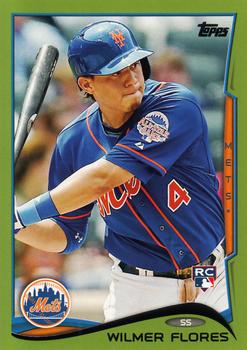 2014 Topps - Green #86 Wilmer Flores Front