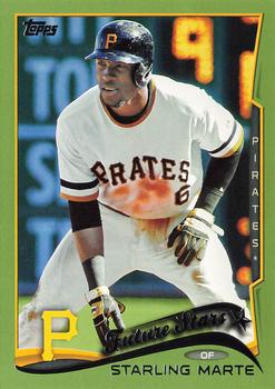 2014 Topps - Green #91 Starling Marte Front