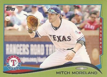 2014 Topps - Green #94 Mitch Moreland Front
