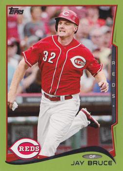 2014 Topps - Green #124 Jay Bruce Front