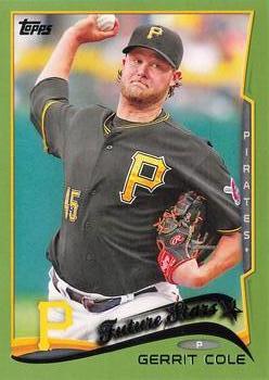 2014 Topps - Green #179 Gerrit Cole Front