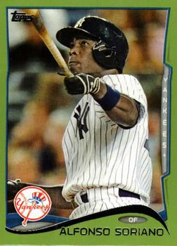 2014 Topps - Green #276 Alfonso Soriano Front