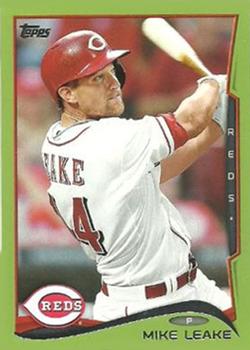 2014 Topps - Green #277 Mike Leake Front
