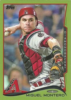 2014 Topps - Green #287 Miguel Montero Front