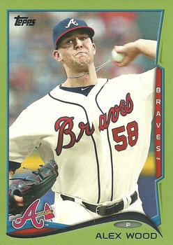 2014 Topps - Green #437 Alex Wood Front