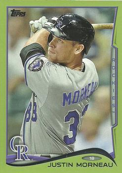 2014 Topps - Green #465 Justin Morneau Front