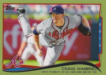 2014 Topps - Green #499 Craig Kimbrel Front