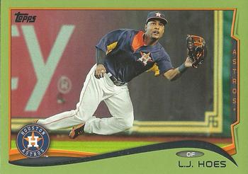 2014 Topps - Green #647 L.J. Hoes Front