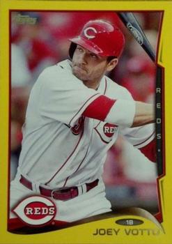 2014 Topps - Yellow #19 Joey Votto Front
