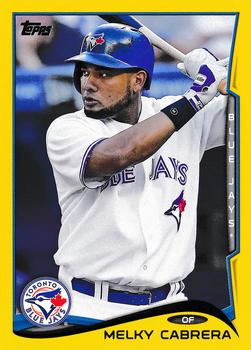 2014 Topps - Yellow #99 Melky Cabrera Front