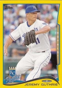 2014 Topps - Yellow #167 Jeremy Guthrie Front