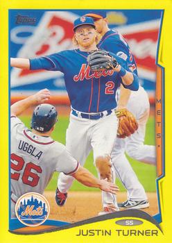 2014 Topps - Yellow #187 Justin Turner Front