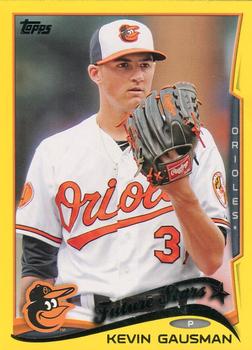 2014 Topps - Yellow #190 Kevin Gausman Front