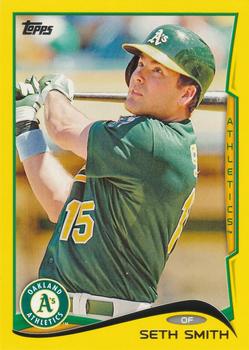 2014 Topps - Yellow #205 Seth Smith Front