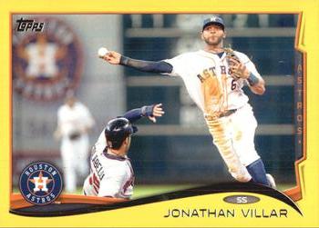 2014 Topps - Yellow #207 Jonathan Villar Front