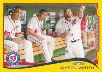 2014 Topps - Yellow #228 Jayson Werth Front