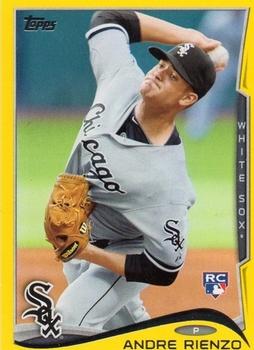 2014 Topps - Yellow #230 Andre Rienzo Front