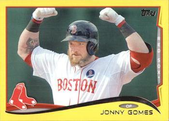 2014 Topps - Yellow #274 Jonny Gomes Front