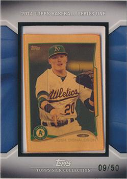 2014 Topps - Silk Collection #NNO Josh Donaldson Front