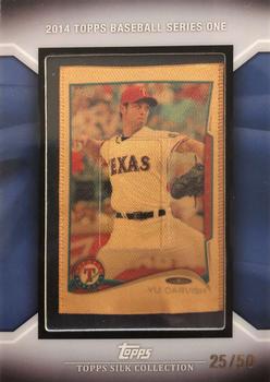 2014 Topps - Silk Collection #NNO Yu Darvish Front