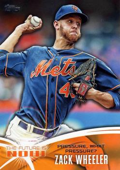 2014 Topps - The Future is Now #FN-10 Zack Wheeler Front