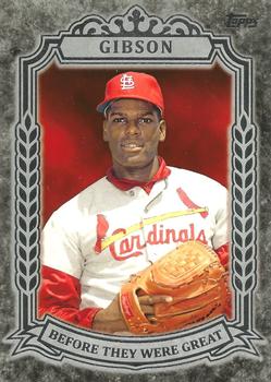 2014 Topps - Before They Were Great #BG-4 Bob Gibson Front