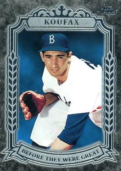 2014 Topps - Before They Were Great #BG-11 Sandy Koufax Front