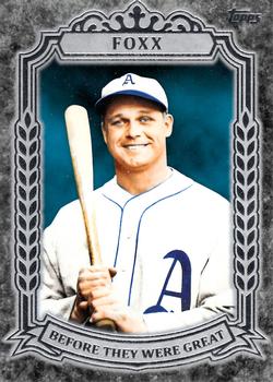 2014 Topps - Before They Were Great #BG-23 Jimmie Foxx Front