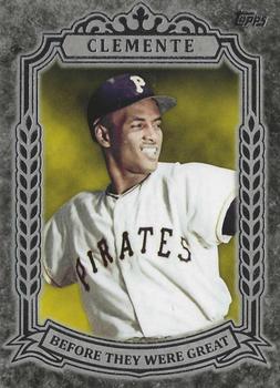 2014 Topps - Before They Were Great #BG-24 Roberto Clemente Front