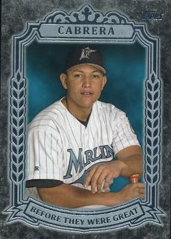 2014 Topps - Before They Were Great #BG-29 Miguel Cabrera Front