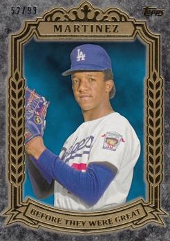 2014 Topps - Before They Were Great Gold #BG-13 Pedro Martinez Front