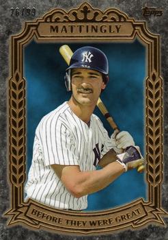 2014 Topps - Before They Were Great Gold #BG-14 Don Mattingly Front